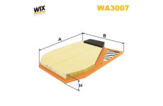 Vzduchový filtr WIX FILTERS WA3007