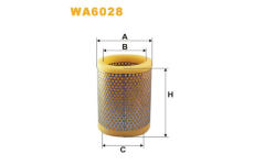 Vzduchový filtr WIX FILTERS WA6028