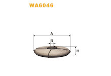 Vzduchový filtr WIX FILTERS WA6046