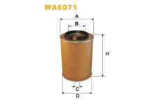 Vzduchový filtr WIX FILTERS WA6071