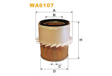 Vzduchový filtr WIX FILTERS WA6107