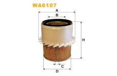 Vzduchový filtr WIX FILTERS WA6107