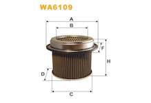 Vzduchový filtr WIX FILTERS WA6109