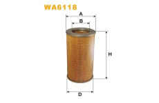 Vzduchový filtr WIX FILTERS WA6118
