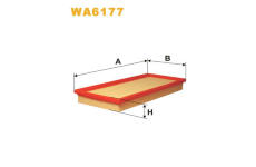 Vzduchový filtr WIX FILTERS WA6177