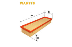 Vzduchový filtr WIX FILTERS WA6178
