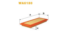 Vzduchový filtr WIX FILTERS WA6180