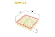 Vzduchový filtr WIX FILTERS WA6198