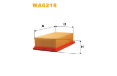 Vzduchový filtr WIX FILTERS WA6218