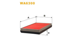 Vzduchový filtr WIX FILTERS WA6300