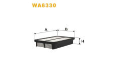 Vzduchový filtr WIX FILTERS WA6330