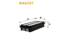 Vzduchový filtr WIX FILTERS WA6357