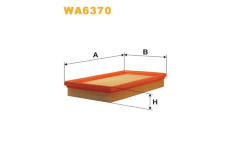 Vzduchový filtr WIX FILTERS WA6370