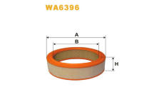 Vzduchový filtr WIX FILTERS WA6396