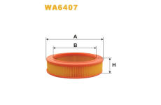 Vzduchový filtr WIX FILTERS WA6407