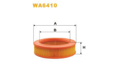 Vzduchový filtr WIX FILTERS WA6410