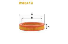 Vzduchový filtr WIX FILTERS WA6414