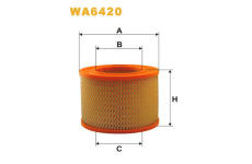Vzduchový filtr WIX FILTERS WA6420