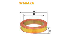 Vzduchový filtr WIX FILTERS WA6426
