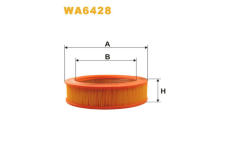 Vzduchový filtr WIX FILTERS WA6428