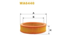 Vzduchový filtr WIX FILTERS WA6440