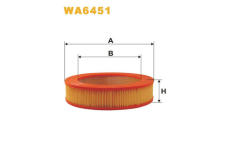 Vzduchový filtr WIX FILTERS WA6451
