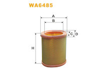 Vzduchový filtr WIX FILTERS WA6485