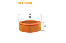 Vzduchový filtr WIX FILTERS WA6493