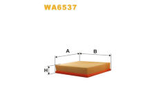 Vzduchový filtr WIX FILTERS WA6537