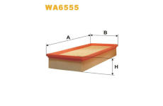 Vzduchový filtr WIX FILTERS WA6555