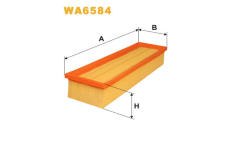 Vzduchový filtr WIX FILTERS WA6584
