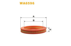 Vzduchový filtr WIX FILTERS WA6596