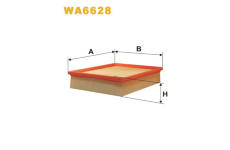 Vzduchový filtr WIX FILTERS WA6628