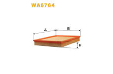 Vzduchový filtr WIX FILTERS WA6764
