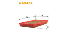 Vzduchový filtr WIX FILTERS WA9454