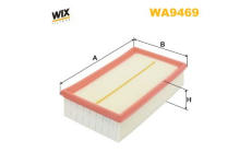 Vzduchový filtr WIX FILTERS WA9469