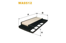 Vzduchový filtr WIX FILTERS WA9512