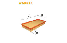 Vzduchový filtr WIX FILTERS WA9515