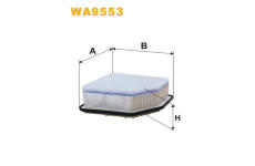 Vzduchový filtr WIX FILTERS WA9553