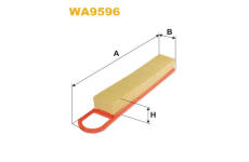 Vzduchový filtr WIX FILTERS WA9596