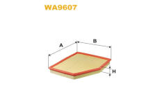 Vzduchový filtr WIX FILTERS WA9607