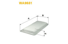 Vzduchový filtr WIX FILTERS WA9651