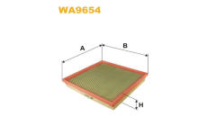 Vzduchový filtr WIX FILTERS WA9654