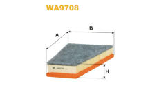 Vzduchový filtr WIX FILTERS WA9708