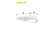 Vzduchový filtr WIX FILTERS WA9719