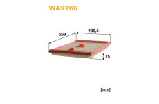 Vzduchový filtr WIX FILTERS WA9766