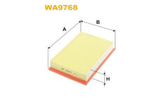 Vzduchový filtr WIX FILTERS WA9768