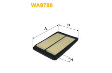 Vzduchový filtr WIX FILTERS WA9788