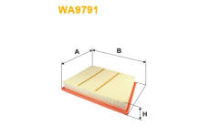 Vzduchový filtr WIX FILTERS WA9791