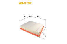 Vzduchový filtr WIX FILTERS WA9792
